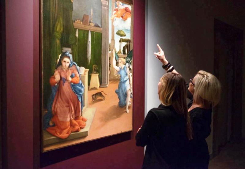 Domenica 17 dicembre “Recanati insolita” con Lorenzo Lotto e il ghetto ebraico Annunciazione di Lorenzo Lotto