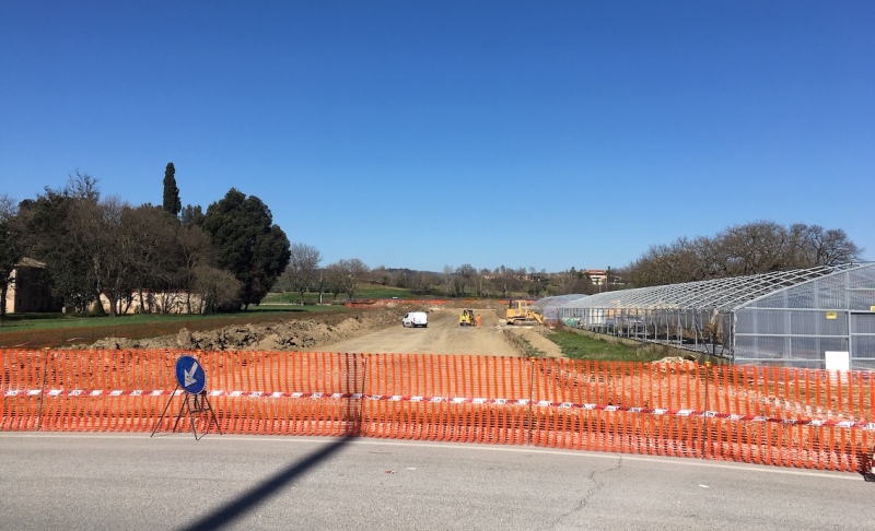 Provincia MC: proseguono i lavori sulla nuova bretella di Villa Potenza lavori bretella Villa Potenza