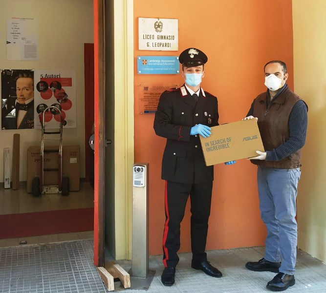 Altri due anziani delegano l’arma dei Carabinieri al ritiro della pensione carabinieri-liceo