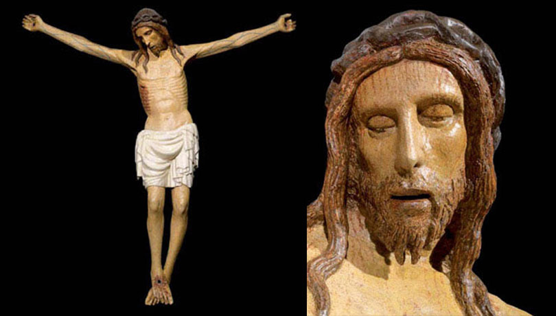 S. Maria di Castelnuovo, il “Crocifisso” della bottega Moranzone