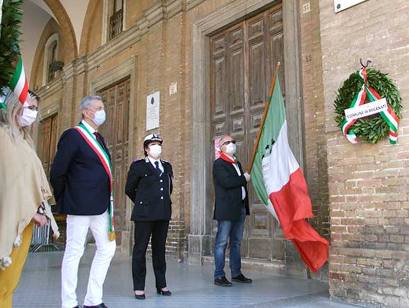 A Recanati celebrazioni del 25 Aprile in diretta sui social 25 aprile