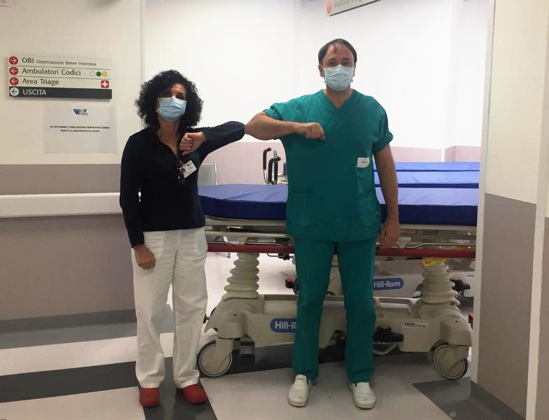 Iustissima Civitas: uniti sconfiggeremo il coronavirus operatori sanitari coronavirus-gomito