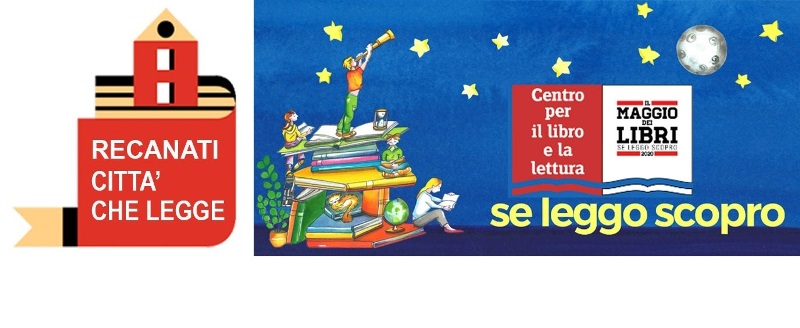Recanati iscritta alle iniziative nazionali de “Il Maggio dei Libri” 2020.