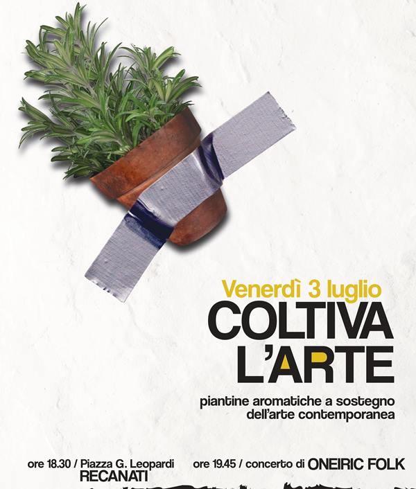 Coltiva l’Arte! Piantine aromatiche a sostegno dell’Arte Contemporanea