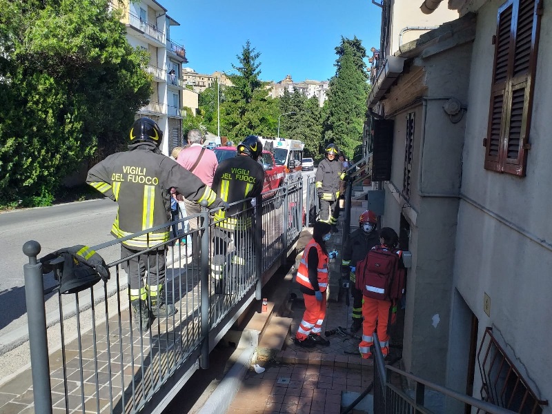 Morto un recanatese durante un incendio nella sua casa a Beato Placido