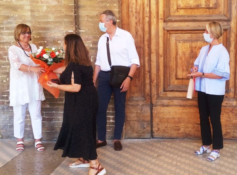 Il Comune di Recanati saluta Angela Barbieri