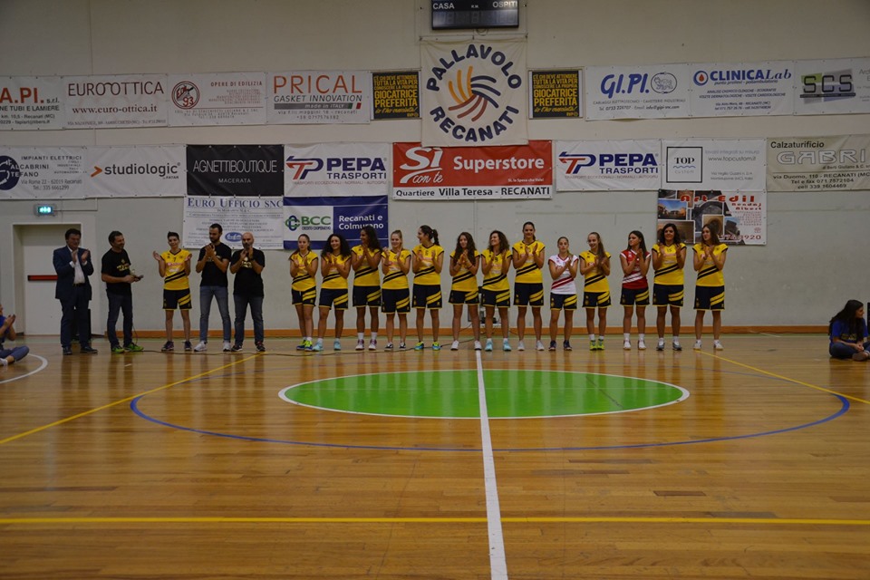 Recanati. Arrivano i contributi comunali alle associazioni sportive Pallavolo Recanati