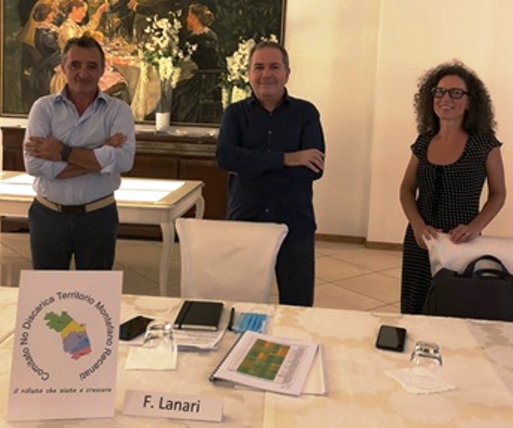 Il comitato no discarica Recanati-Montefano incontra il candidato alla presidenza della Regione Roberto Mancini