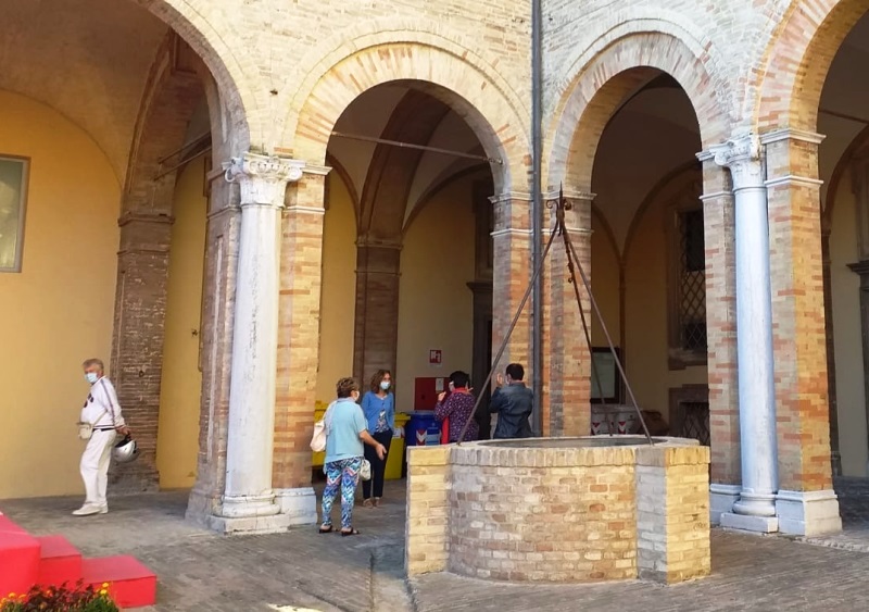 Notte movimentata a Recanati per l’allarme di palazzo Venieri