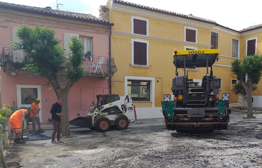 A Recanati lavori a Monte Volpino e in via Carducci