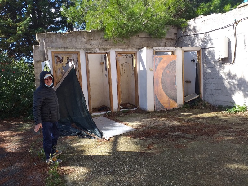 Il degrado delle strutture sportive del quartiere Addolorata a Recanati