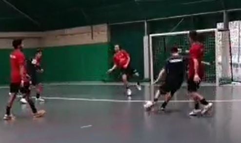 Ancora un buon test per il Recanati Calcio a 5 Recanati Calcio a 5 in gol
