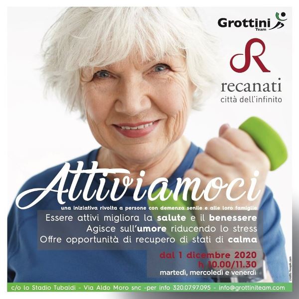 Attiviamoci – Teniamoci attivi 2020/2021 per persone malate di Alzheimer