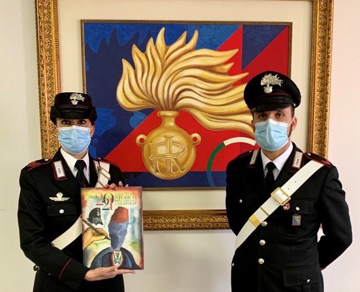 Il calendario dei carabinieri per l’ospedale il Bambino Gesù