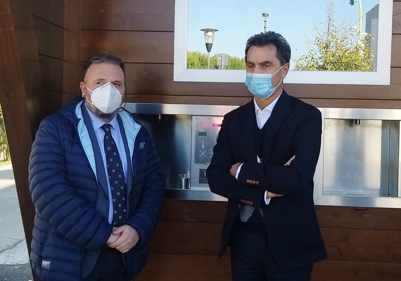 Inaugurate a Loreto due nuove casetta dell’acqua