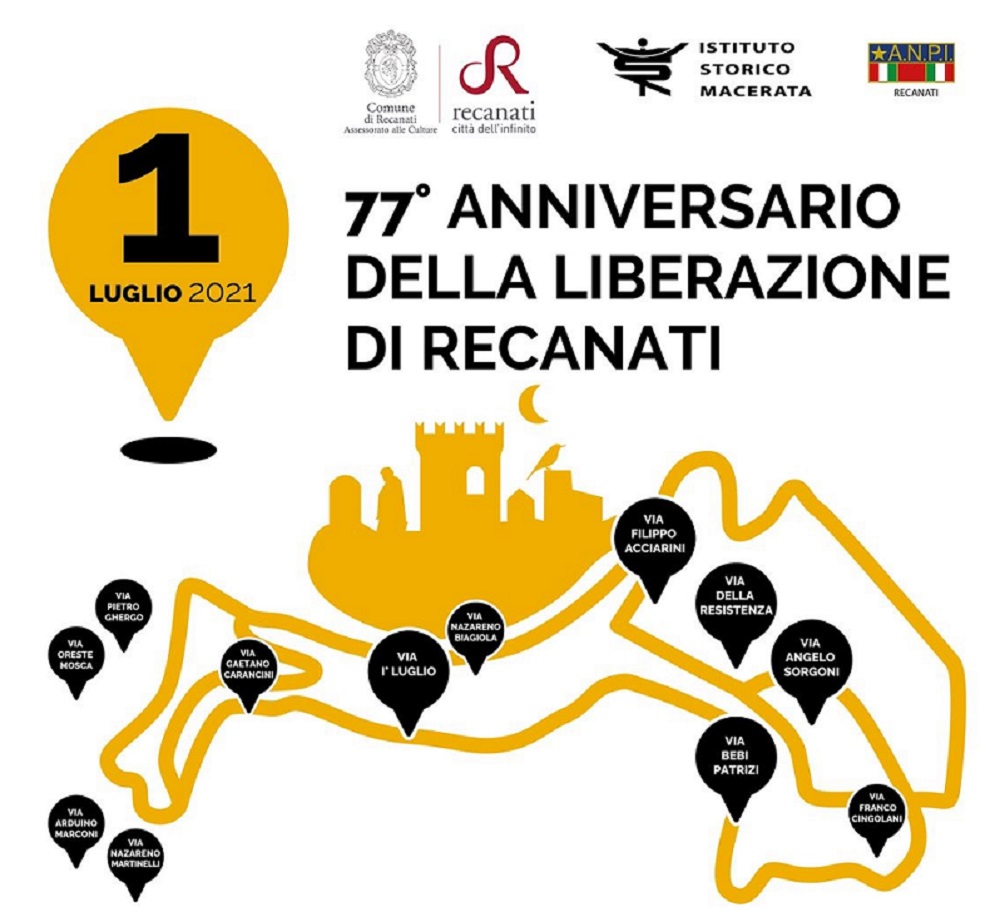 Ecco il programma per il 77° Anniversario della Liberazione di Recanati