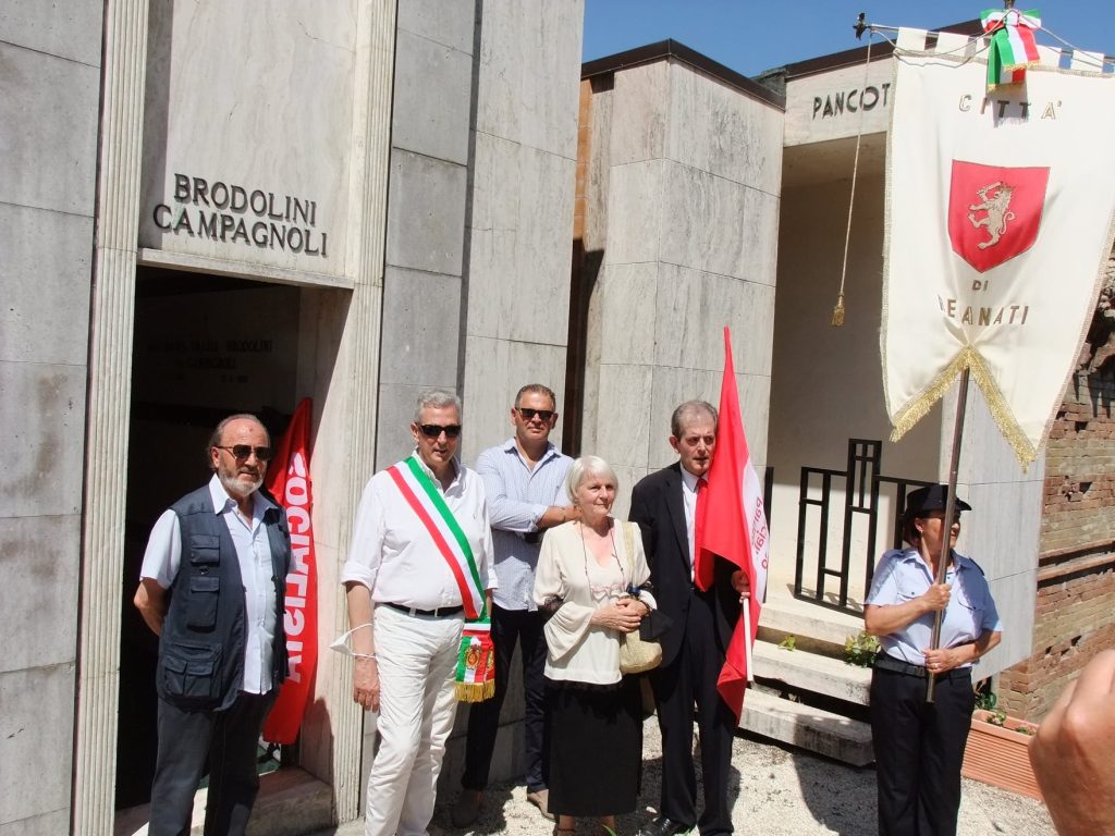 Nessun sindacalista questa mattina a Recanati alla cerimonia in ricordo di Giacomo Brodolini.
