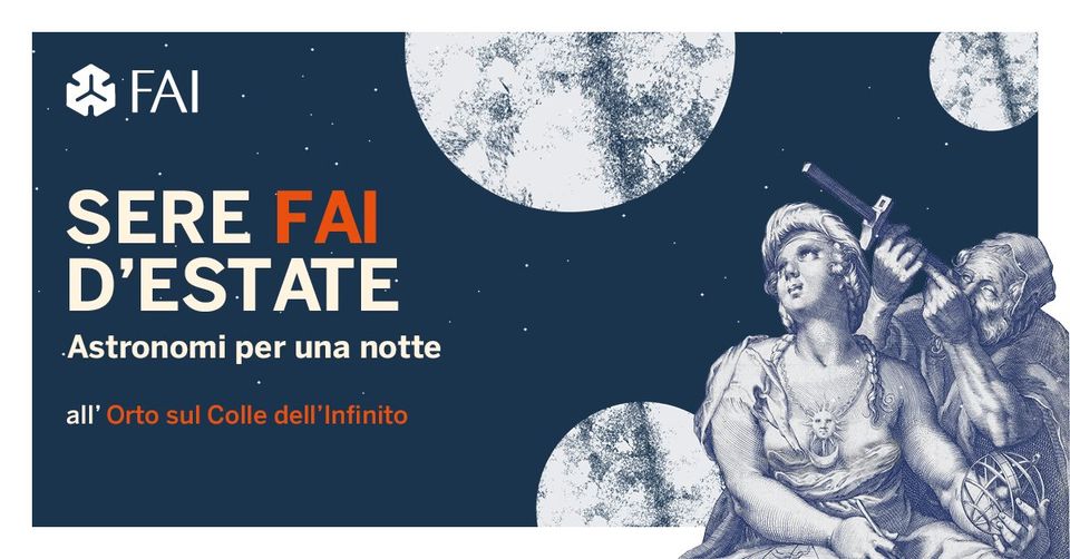 Recanati. Per l’estate 2021 torna l’appuntamento con ASTRONOMI PER UNA NOTTE