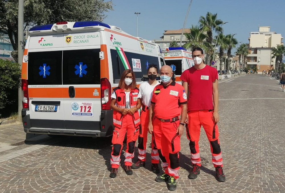 Porto Recanati: l’attività della Croce Gialla …. a proposito di niente!