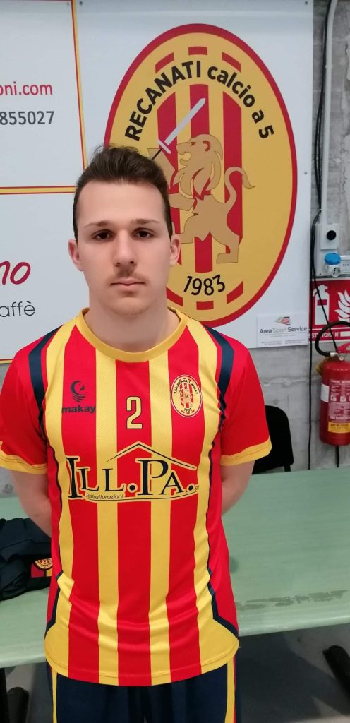 La linea verde del Recanati Calcio a 5, in organico anche i giovani Montironi, Montenovo, Natali e Pantalone Ettore Montironi