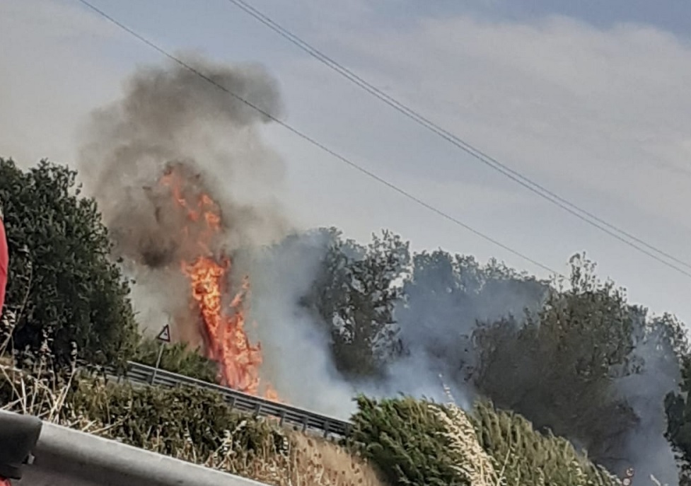 Porto Potenza. Siccità e rischio incendi