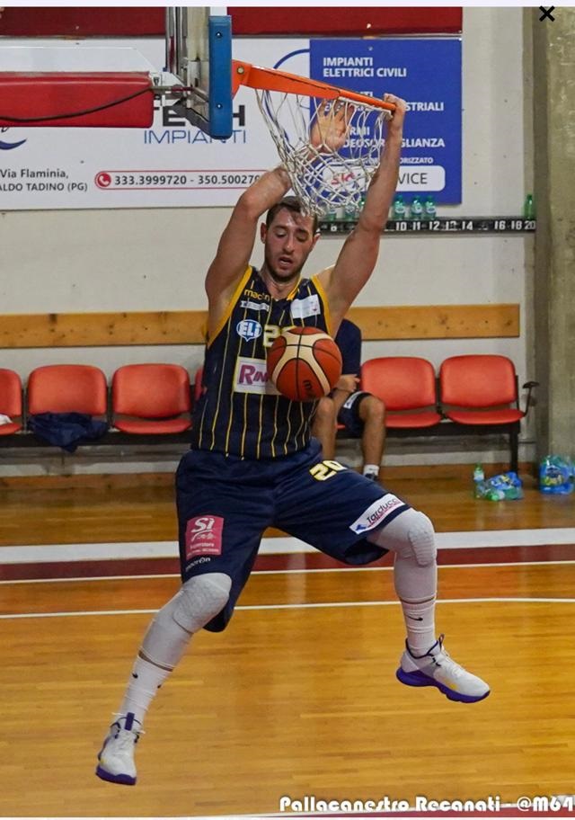 C Silver: la Pallacanestro Recanati riparte dal suo capitano Riccardo Principi