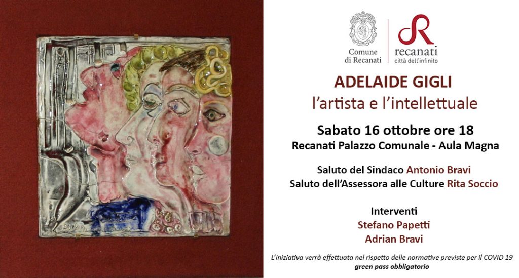 Stefano Papetti e Adrian Bravi ricordano Adelaide Gigli