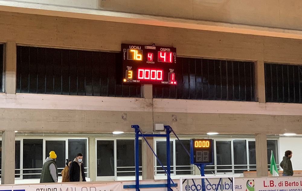 Al Palasport ‘’E. Medi’’ di Porto Recanati va in scena l’incontro fra l’Attila Junior Basket e il Basket Gualdo