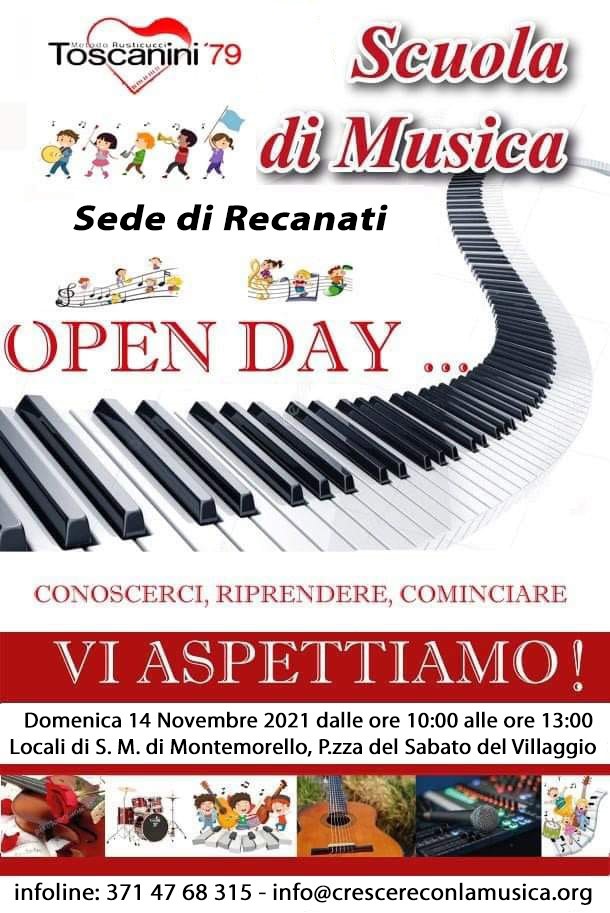 open day scuola di musica