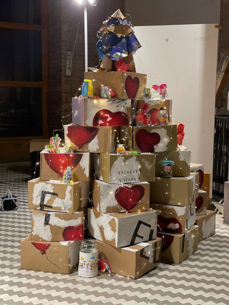 Gli Studenti della Secondaria San Vito hanno riacceso la lettura a Natale con la biblioteca!