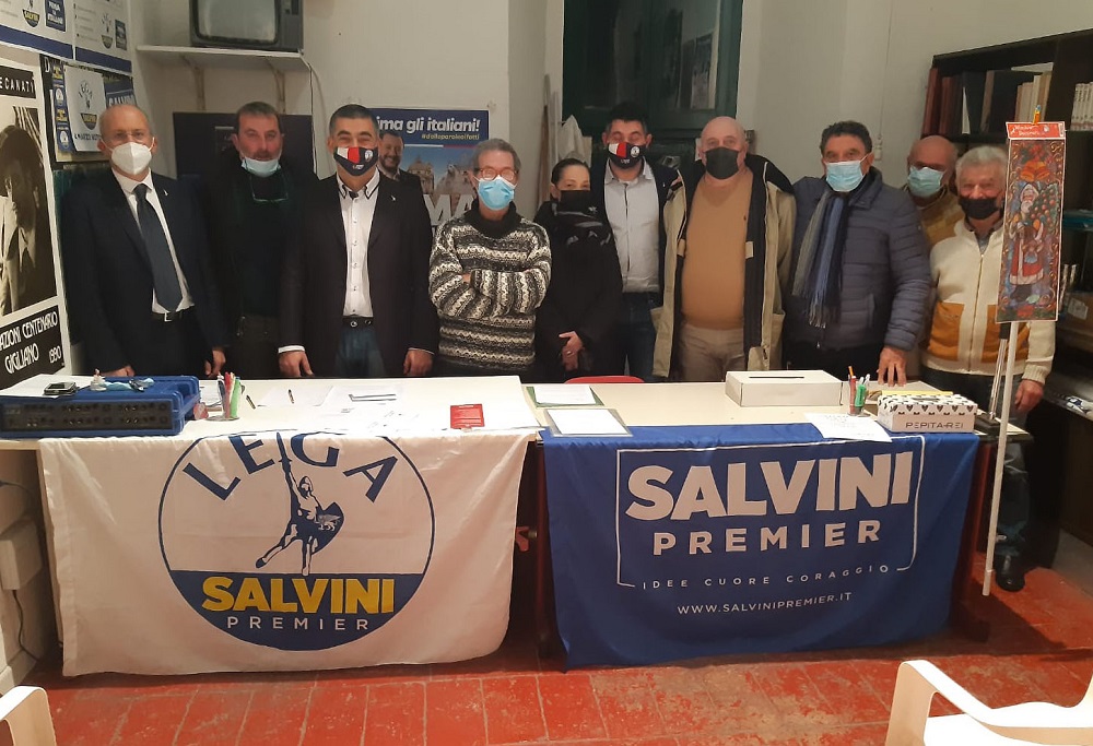 Eletti i nuovi direttivi della Lega nei Comuni di Falconara Marittima, Filottrano, Matelica, Montalto Marche, Montegranaro e Recanati