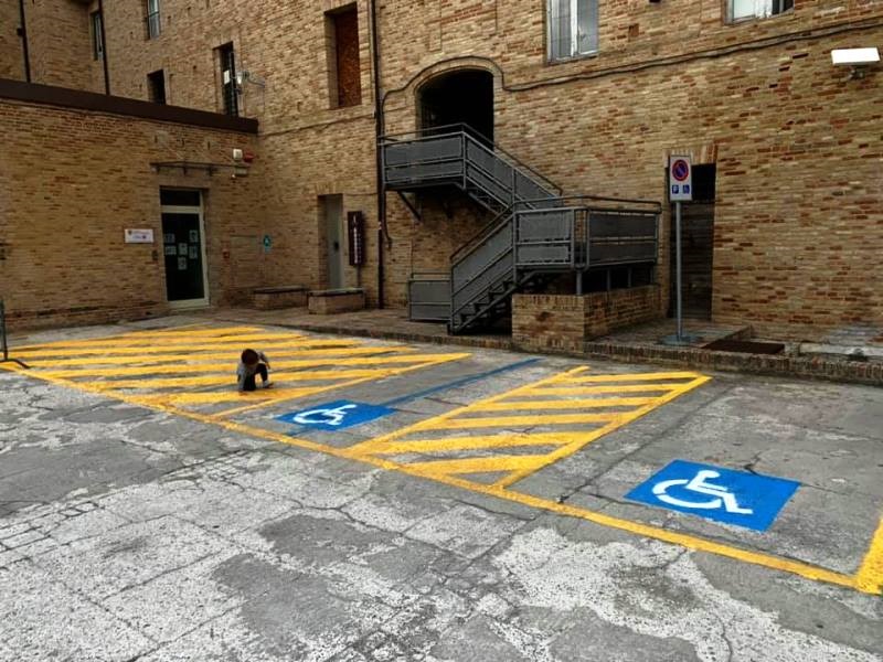Recanati: off limits il parcheggio di Sant’Agostino per lavori