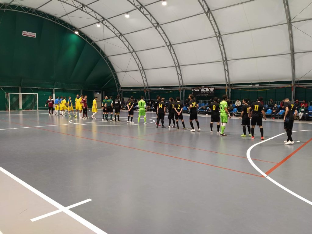 Il Recanati Calcio a 5 vola al secondo posto, battuto l’Eta Beta 7 a 3