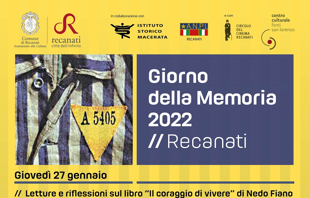 Programma della Giornata della memoria a Recanati