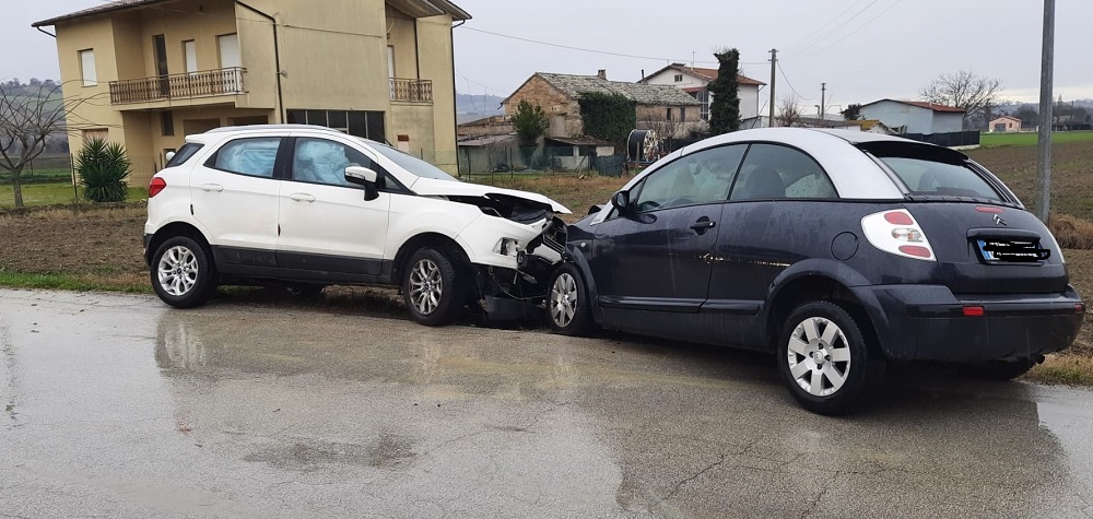 Incidente questa mattina a Squartabue di Recanati