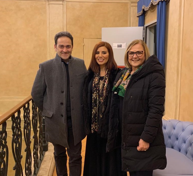 Montefano, Teatro gremito per Jennifer Cabrera Fernandez