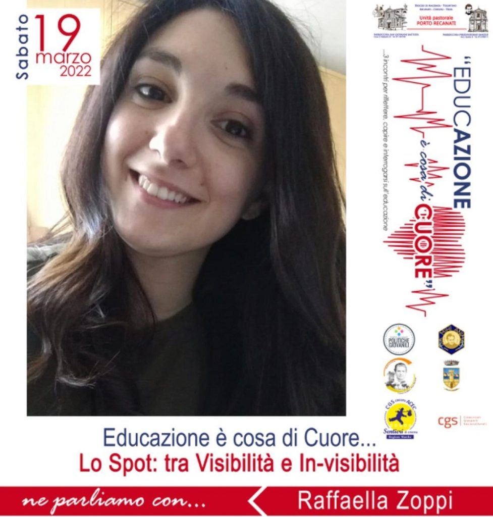 «Educazione È Cosa di Cuore», secondo appuntamento con Raffaella Zoppi