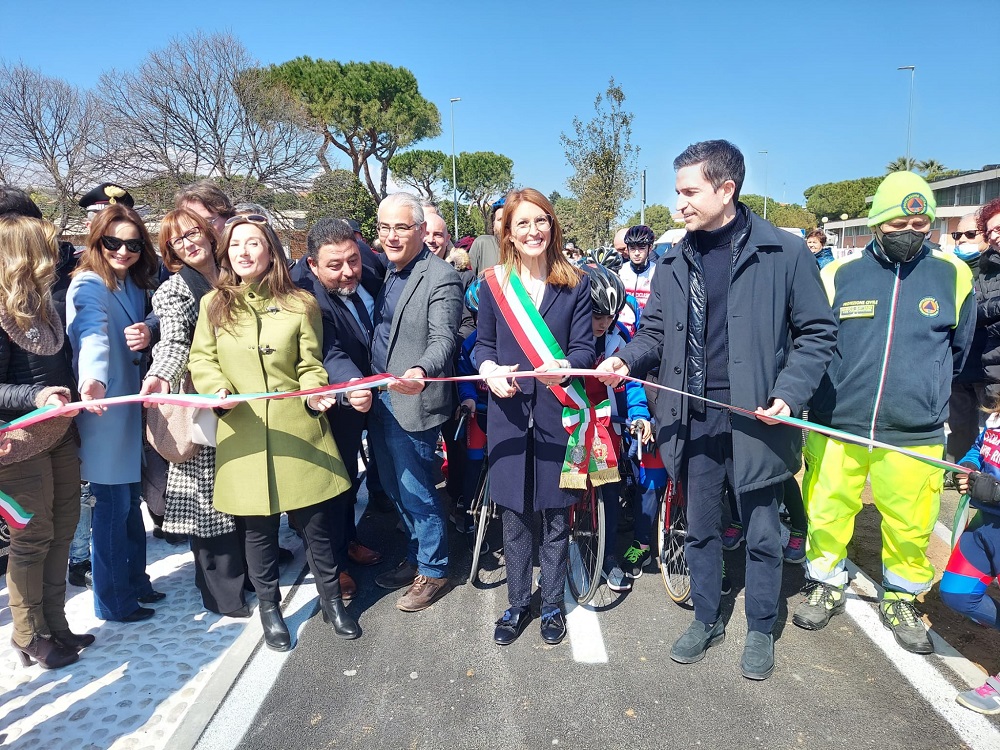 Porto Potenza Picena, inaugurata la nuova ciclabile