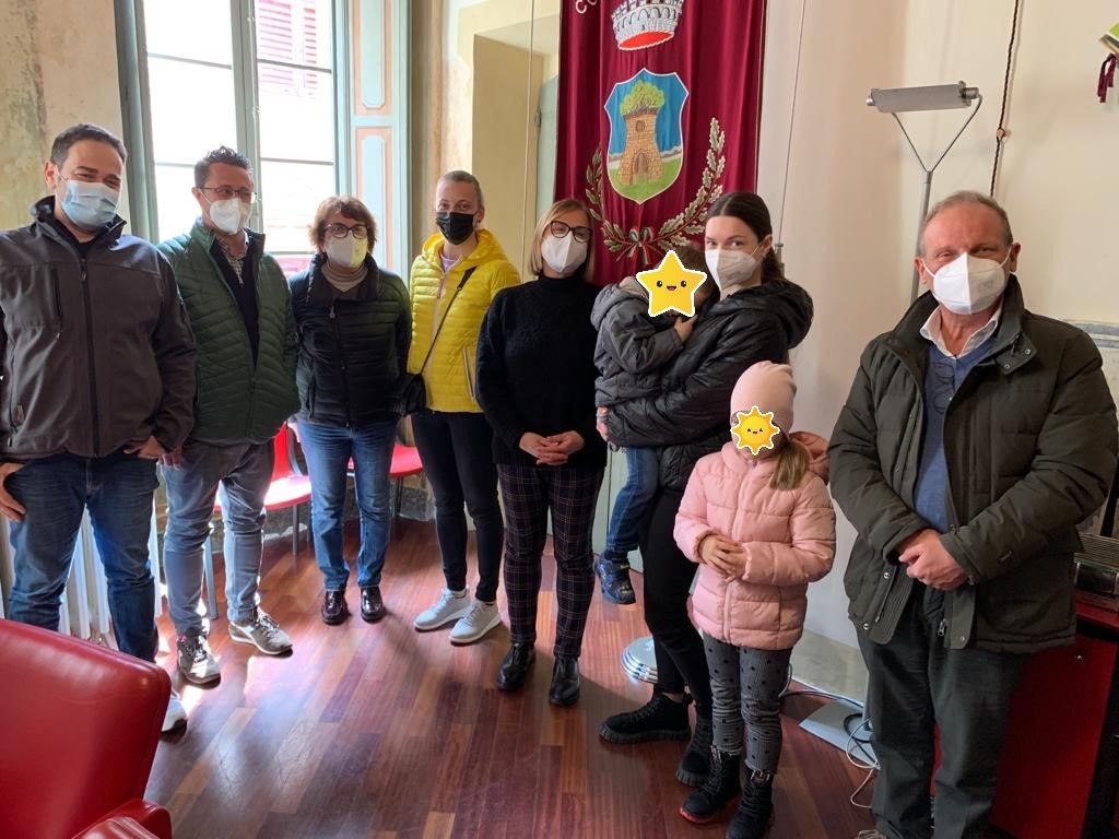 Montefano: accolta dall’Amministrazione una famiglia ucraina