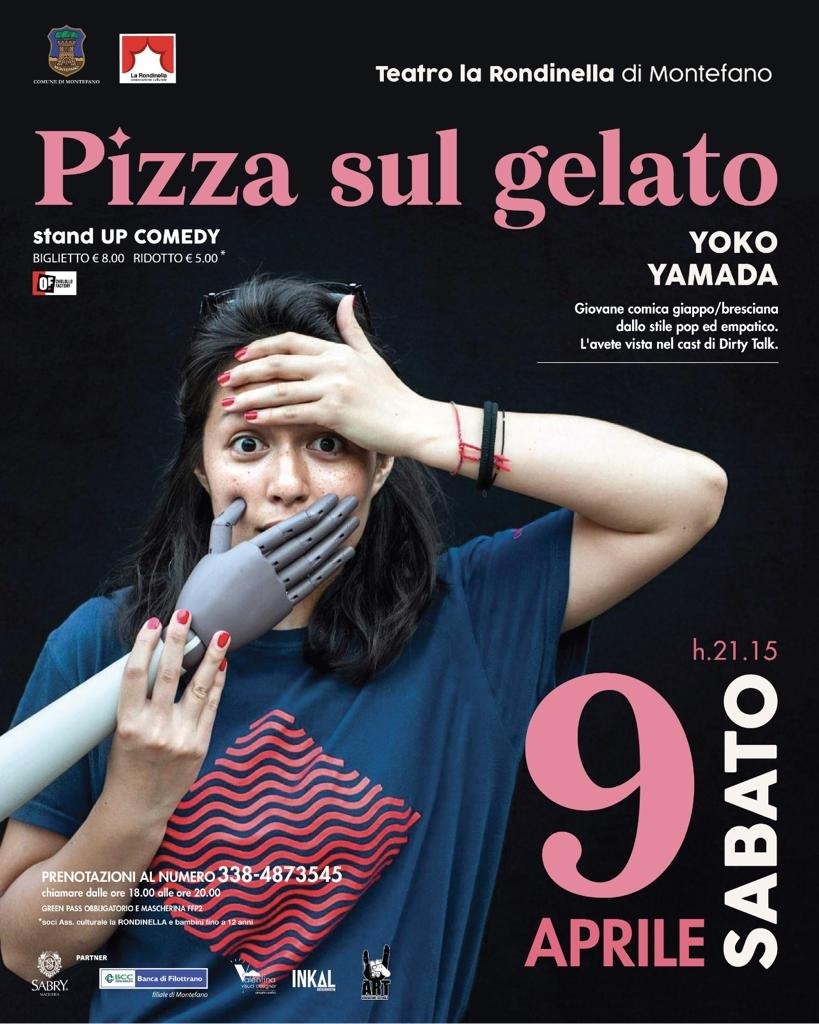 YOKO YAMADA in Pizza Sul Gelato a Montefano – Teatro La Rondinella