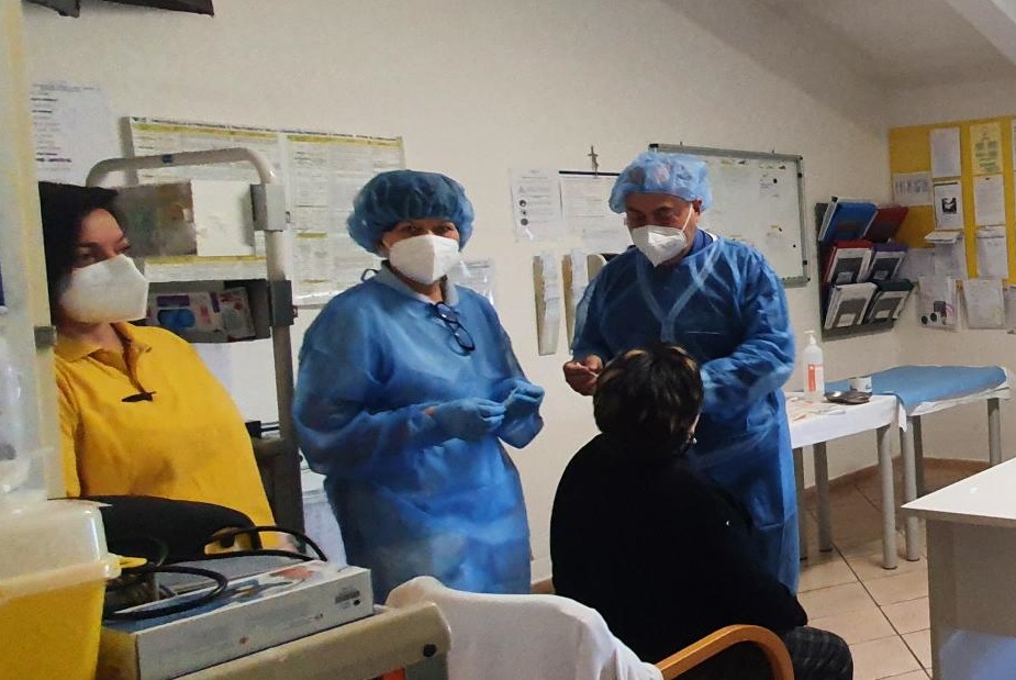 Mattinata di vaccini alla RSA di Recanati