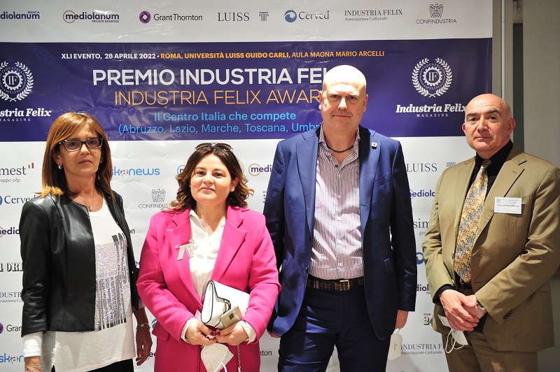 Recanati. CPM Gestioni Termiche Srl riceve il premio Industria Felix 2022