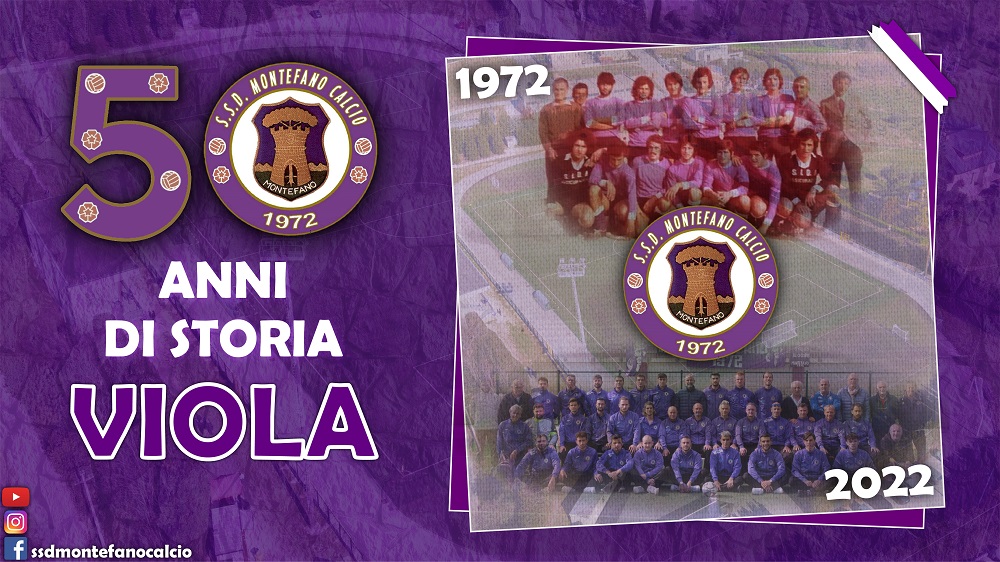 Il Montefano Calcio festeggia il suo 50° anno di attività!
