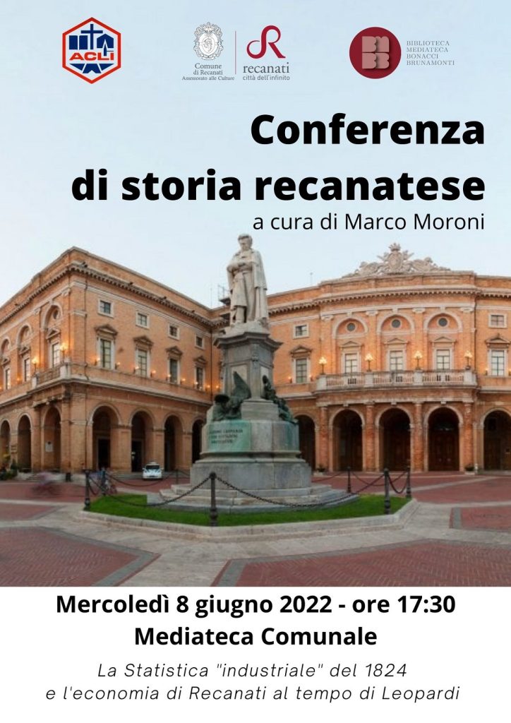 Storia recanatese: conferenza in Mediateca Comunale