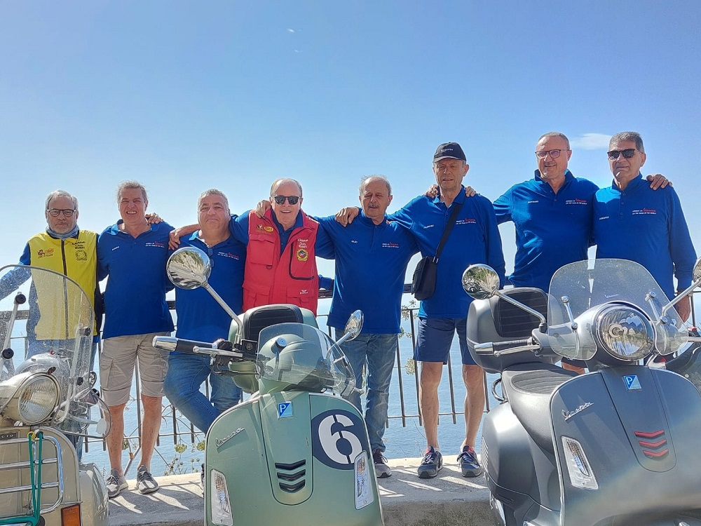 “Friends On Vespa” recanatesi in tour: 1200 km. di straordinaria bellezza