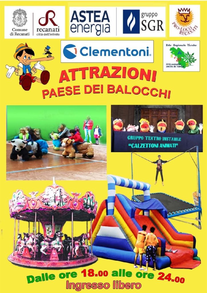 A Recanati il Paese dei Balocchi