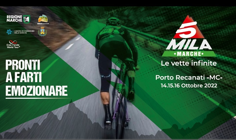 5 Mila Marche, dal 14 al 16 ottobre a Porto Recanati