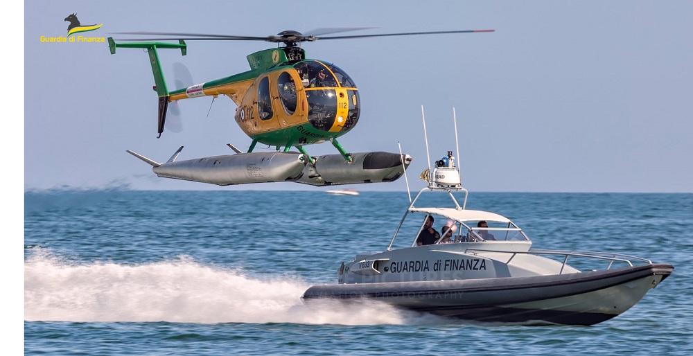 Intensificata la vigilanza in mare da parte della Guardia di Finanza