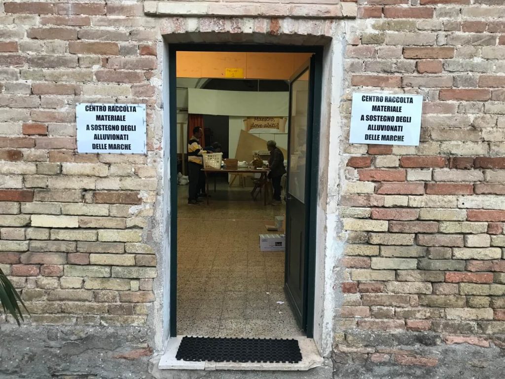 La SOMS di Recanati vicina agli alluvionati