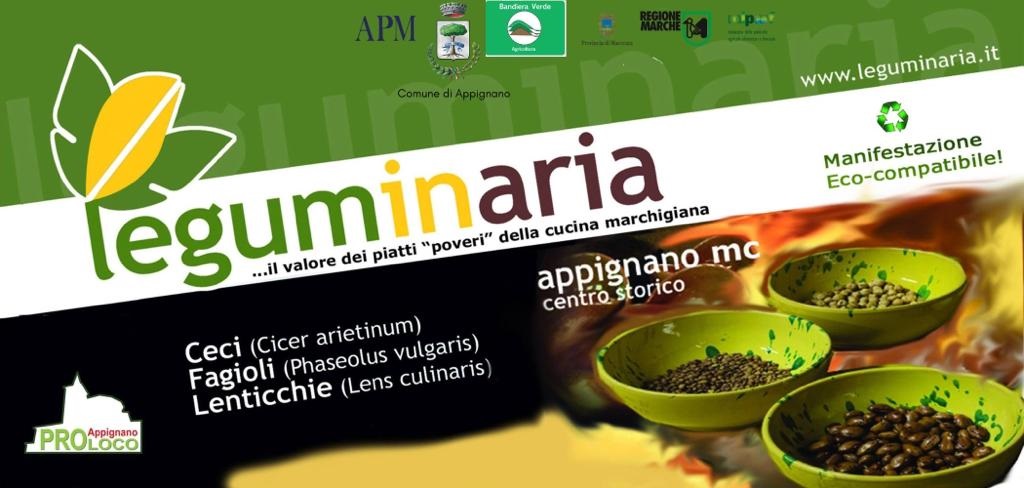 Appignano presenta la XX edizione di Leguminaria dal 7 al 9 ottobre 2022